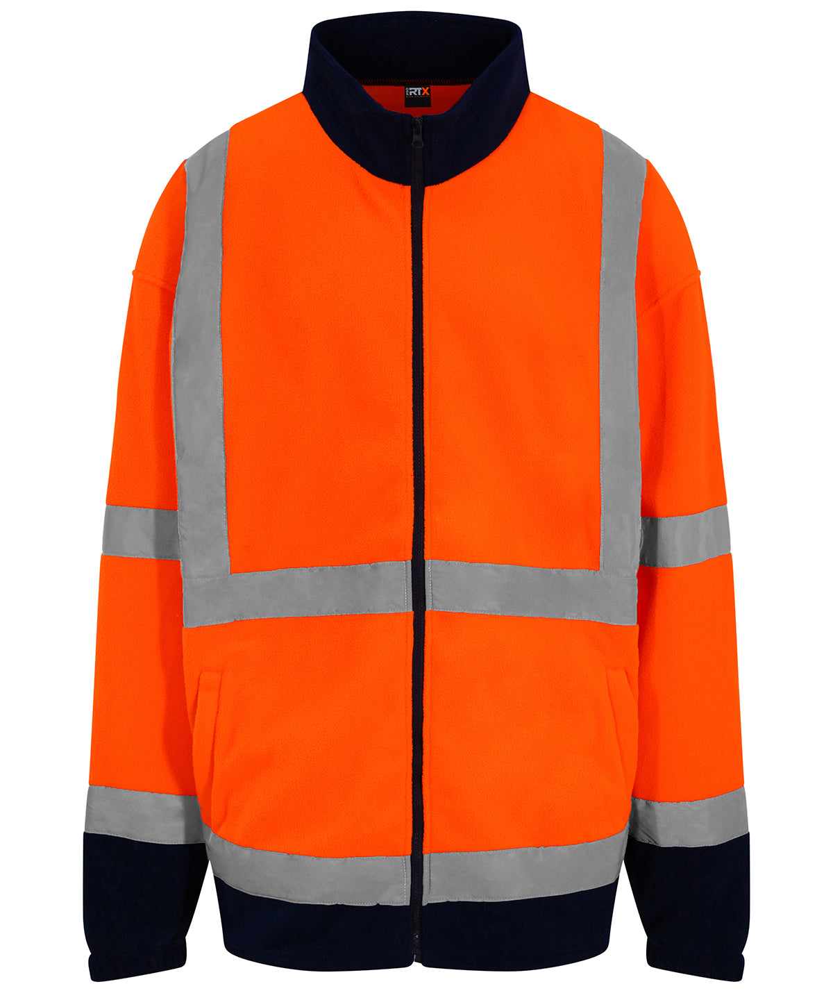 High visibility full-zip fleece – Dapper Graft
