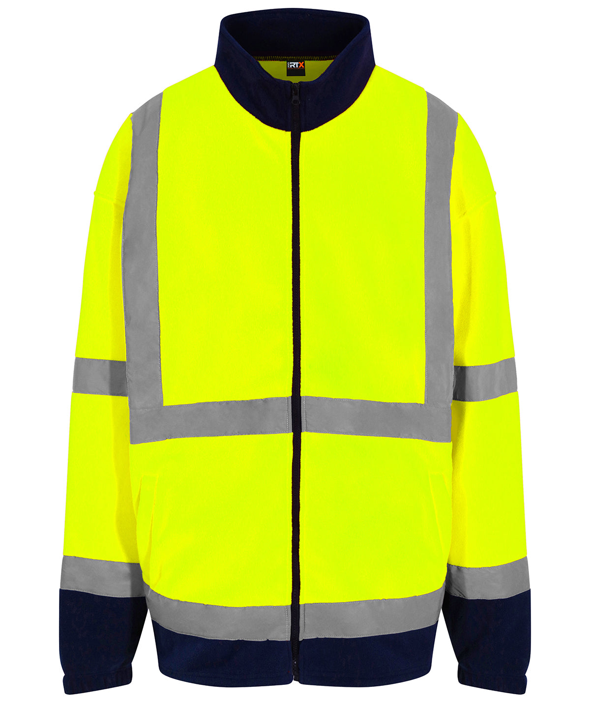 High visibility full-zip fleece – Dapper Graft